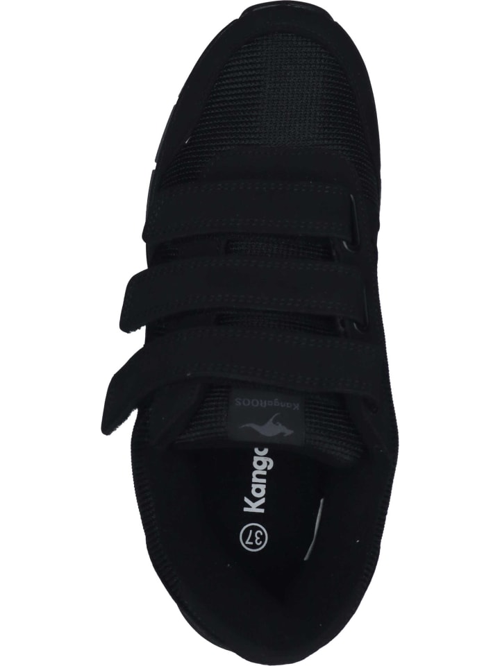 Kangaroos Klettverschluss-Schuhe in black/dk grey günstig kaufen