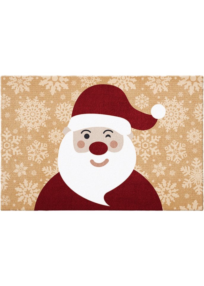 Fußmatte mit weihnachtlichem Motiv