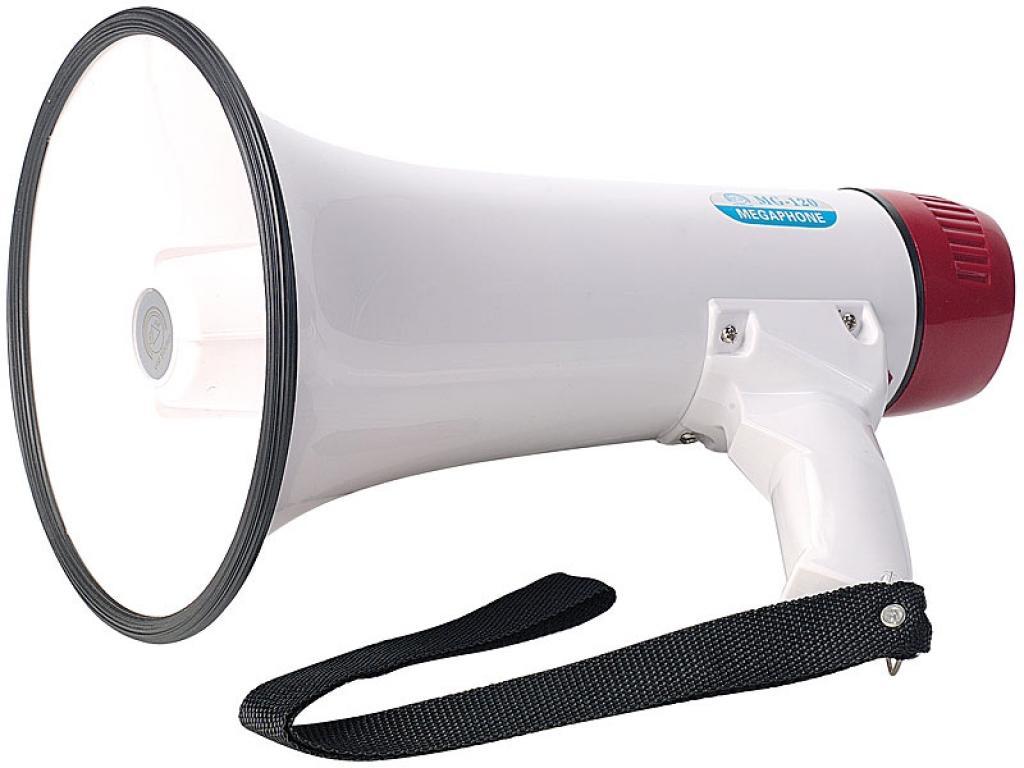 infactory Megafon mit Sirene und Musik