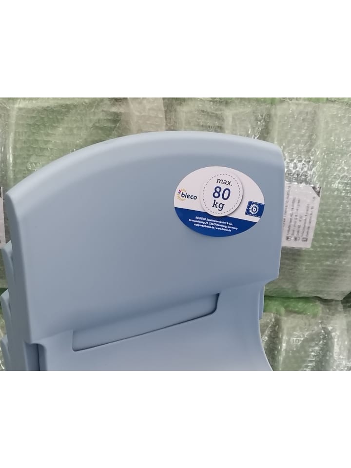 Bieco Spielwaren Kinderstuhl bis 80 kg belastbar in Blau günstig kaufen onesize