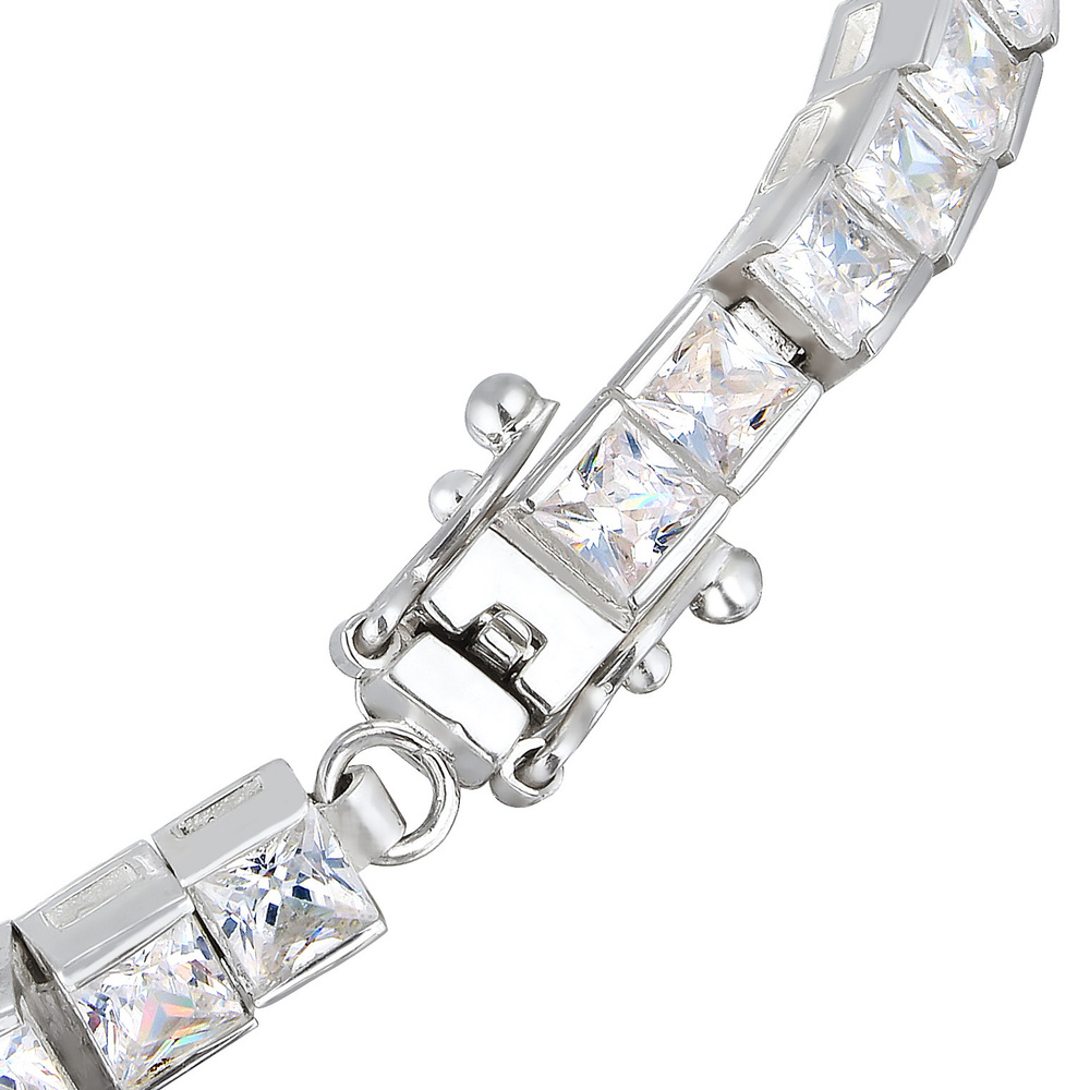 Elli PREMIUM Elli PREMIUM Bracelet Classique Zircone Bracelet Femme  (925/1000) Argent Bracelet