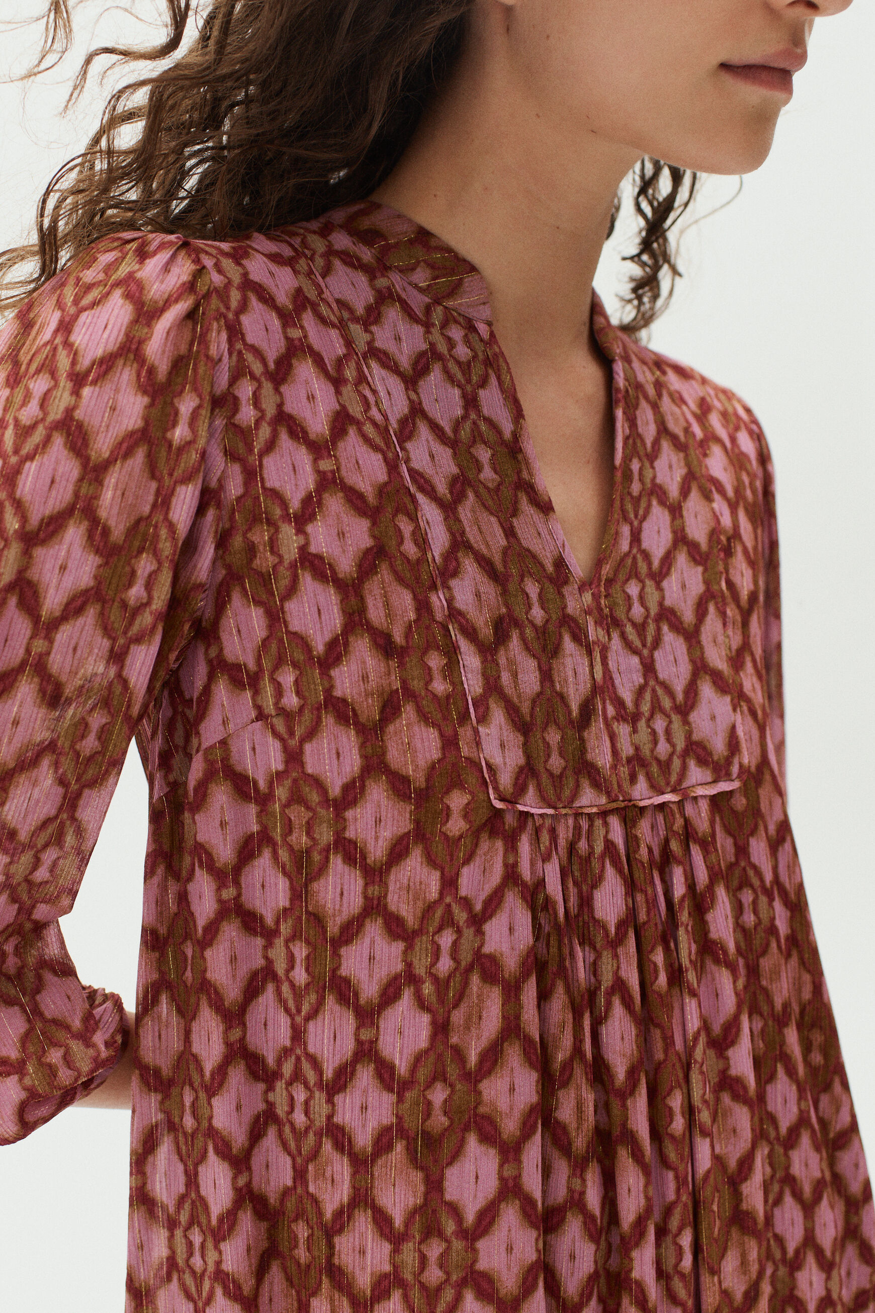 robe galilee rose femme