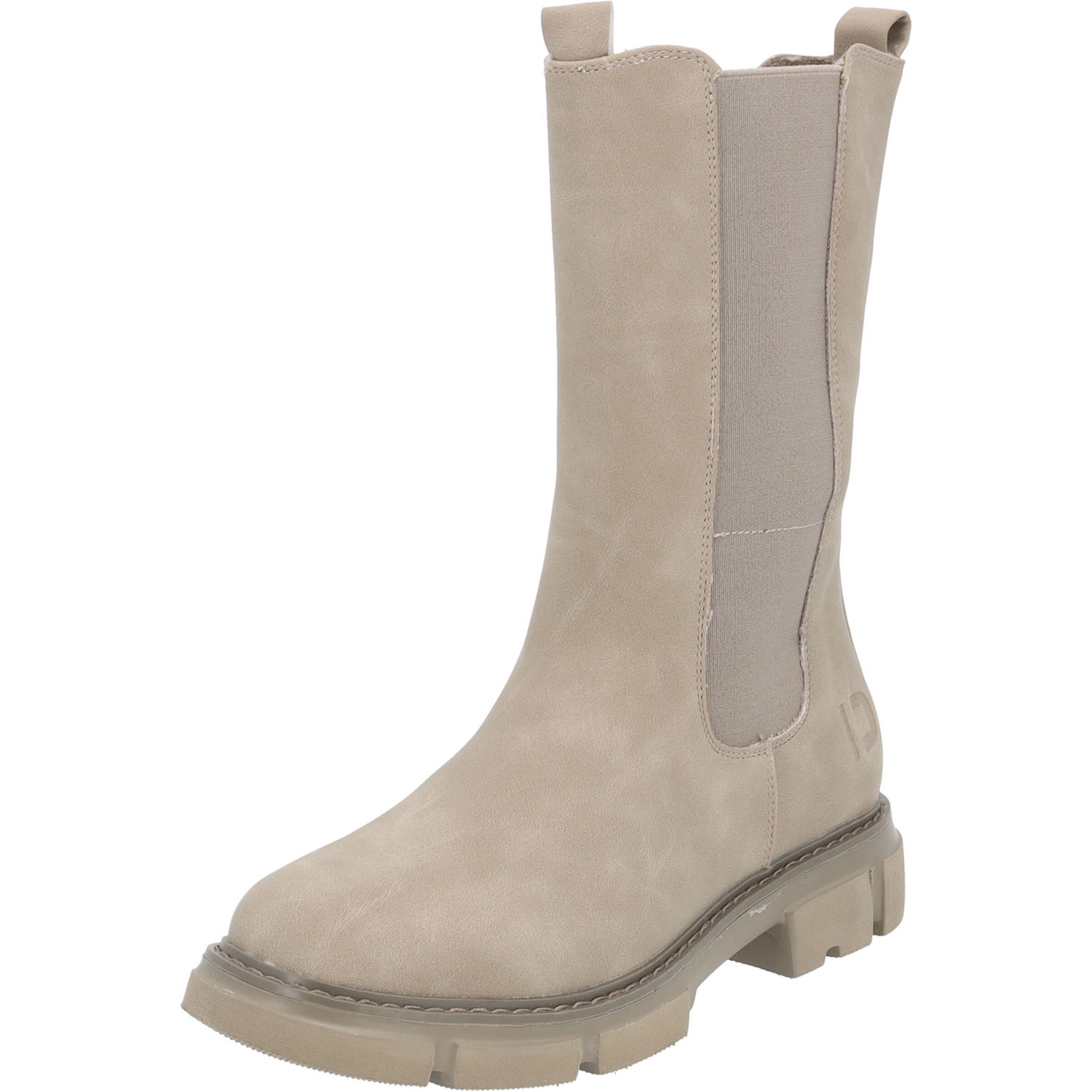 Tom Tailor 4296218, Chelsea Boots, Damen, Beige
