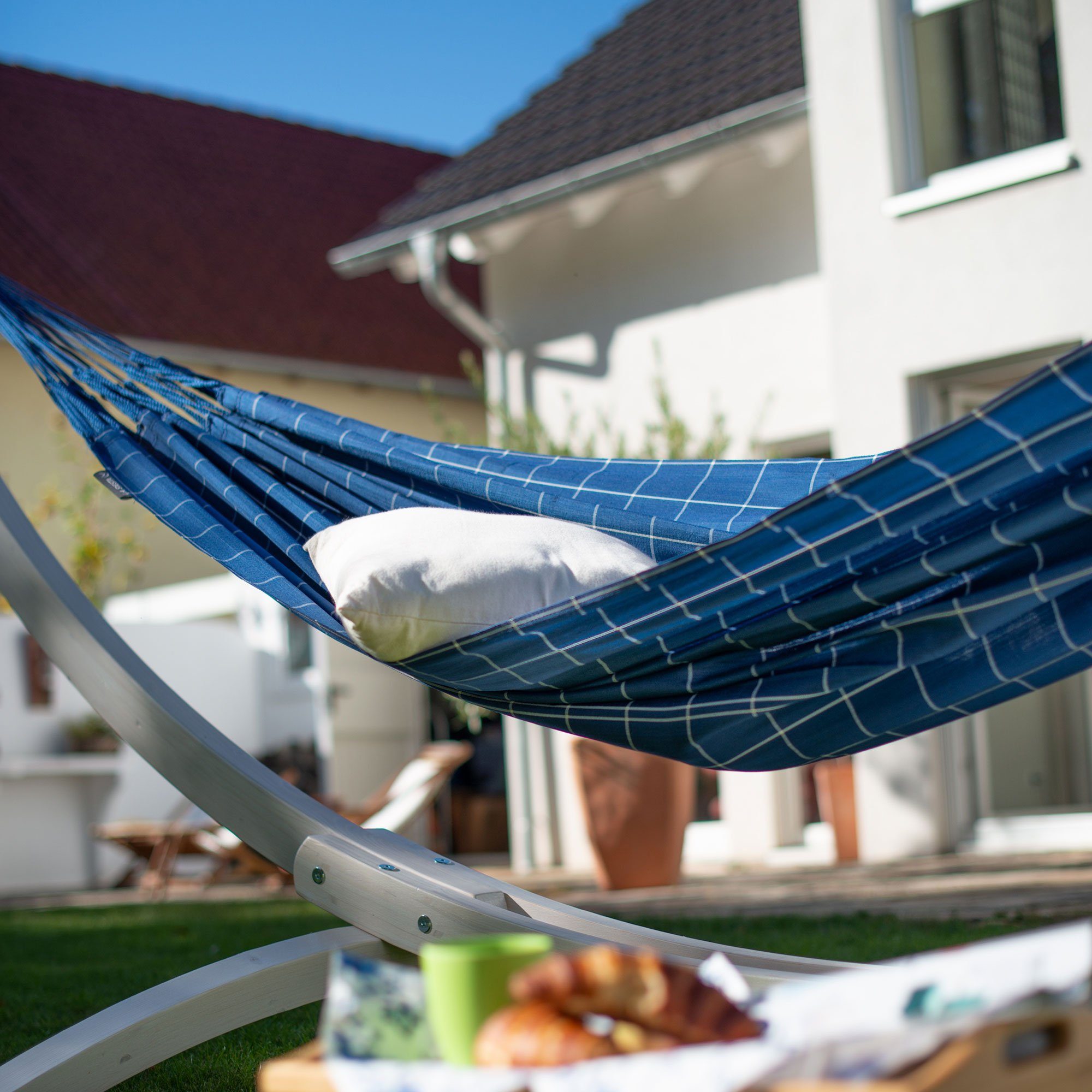 La Siesta Hängematte Brisa Marine - Klassische Doppel-Hängematte Outdoor- LA SIESTA, Hochwertige Qualität