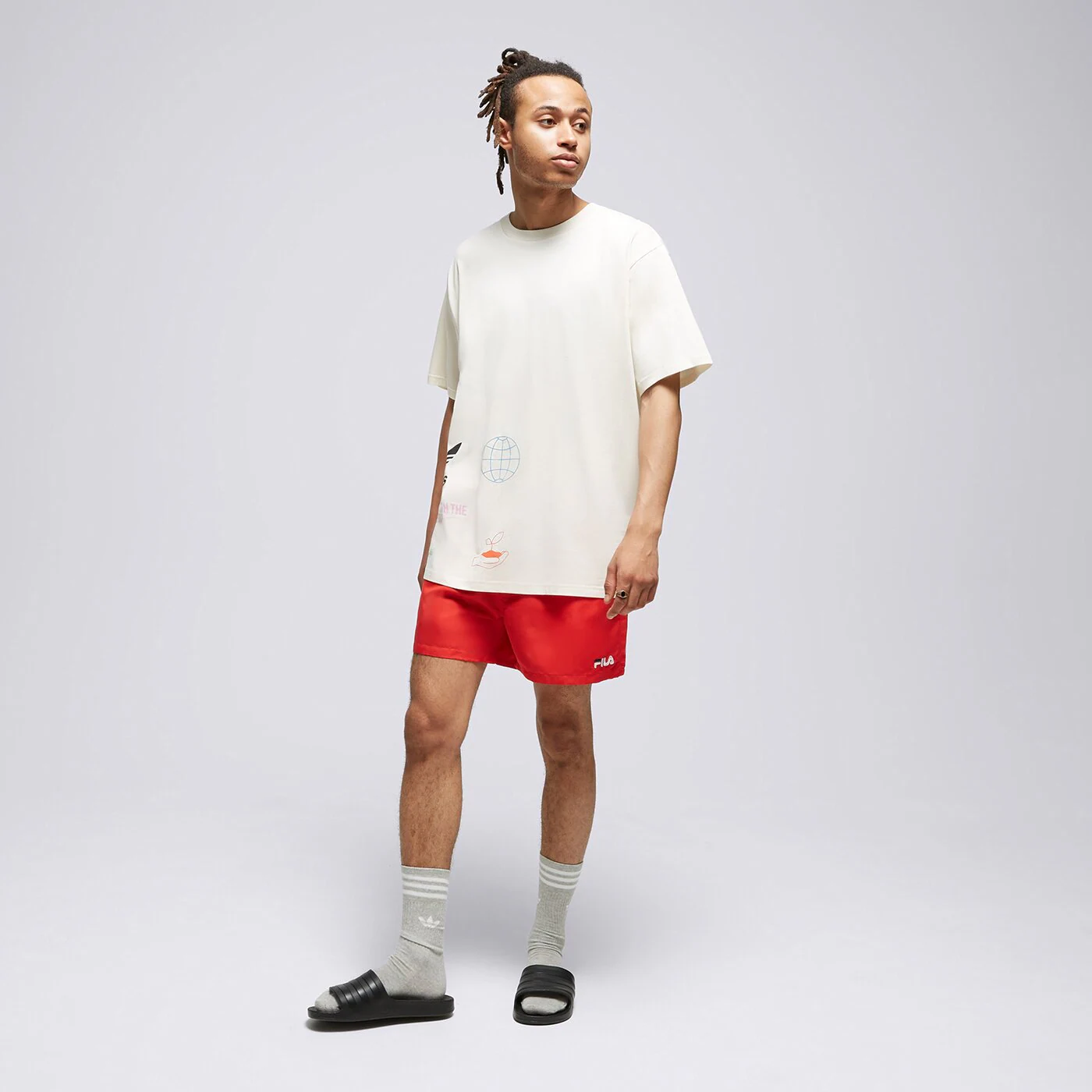 FILA SHORTS SATAR Rot