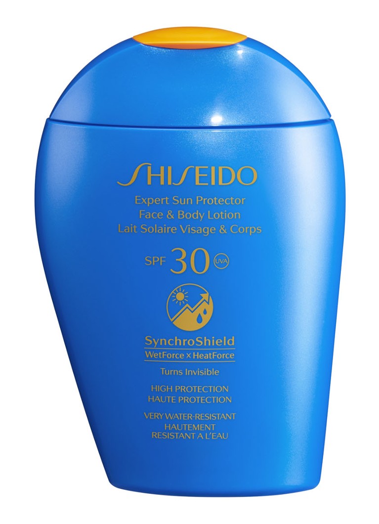 Shiseido Expert Sun Protector SPF 30 – loțiune de protecție solară pentru față și corp.