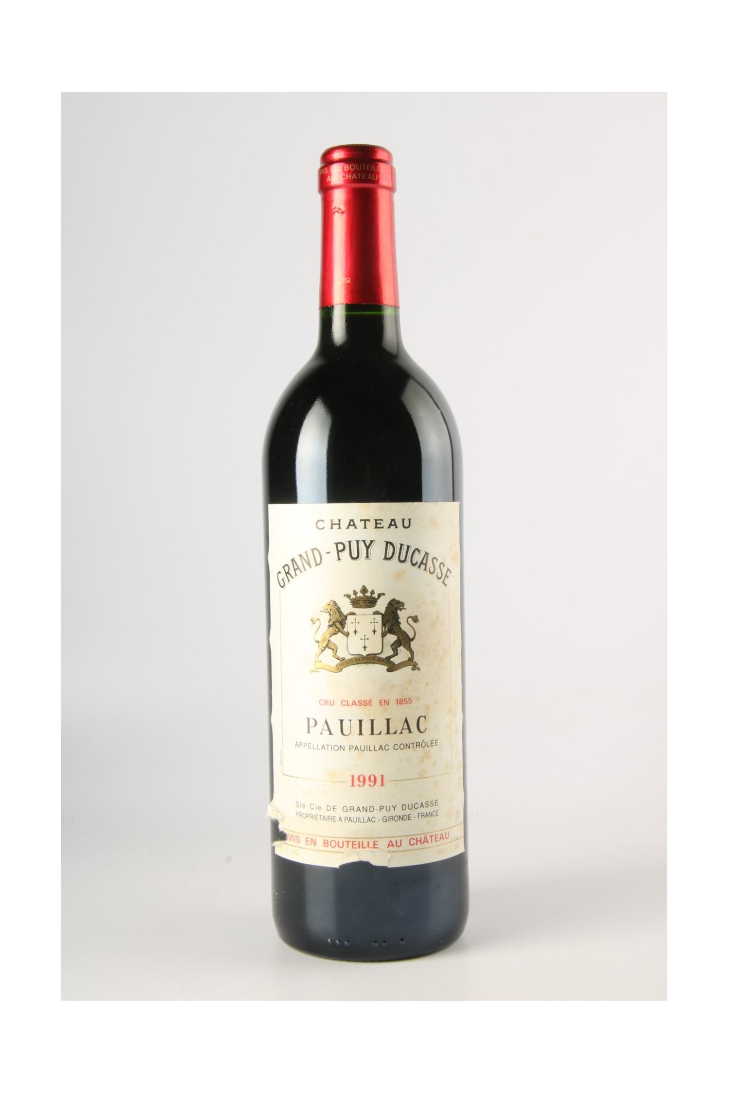 Château Grand Puy Ducasse 1991, Pauillac