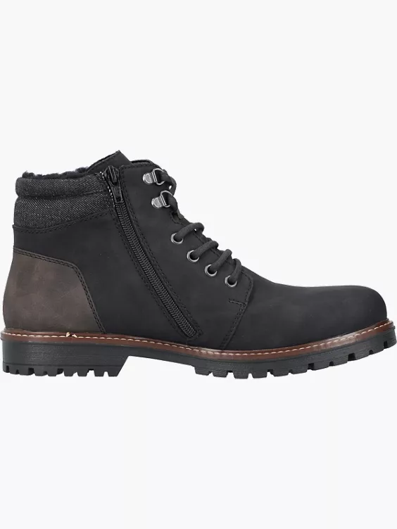 Rieker Herren Schnürstiefel