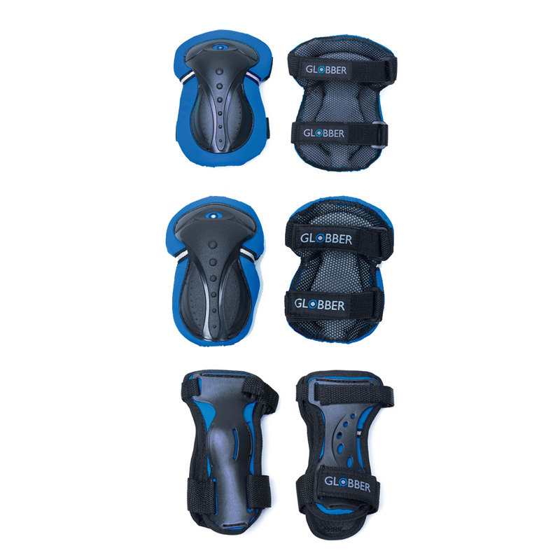Set de 3 protections bleu taille XXS Globber