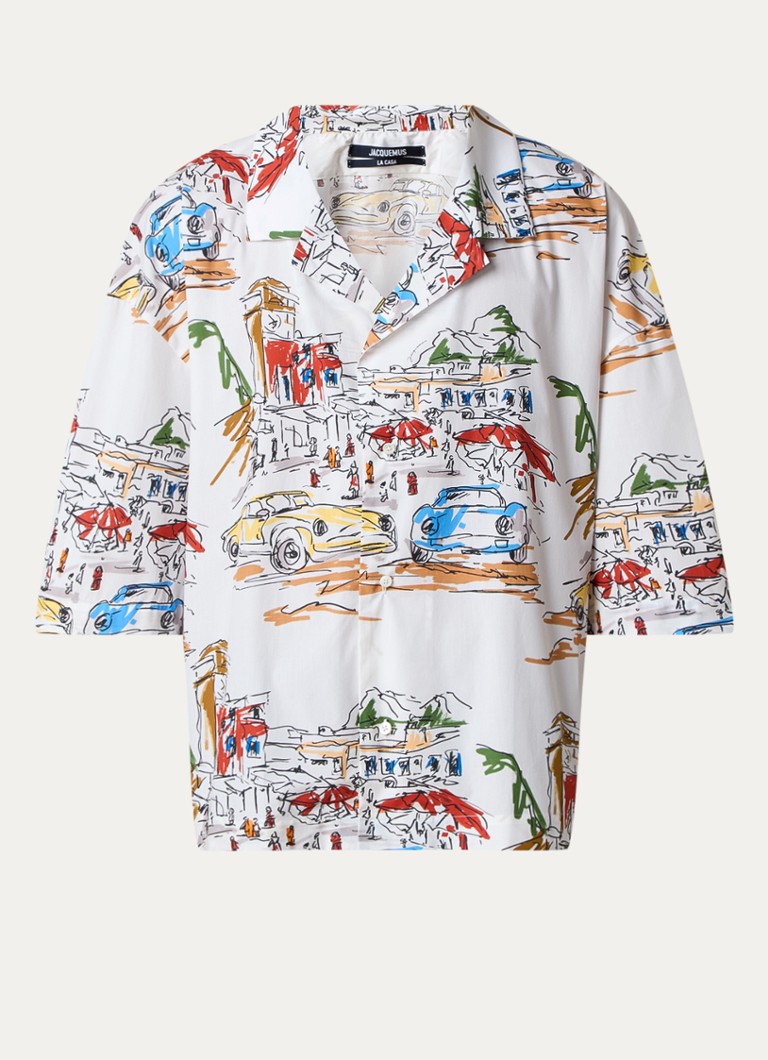 Camicia oversize stampata Jacquemus