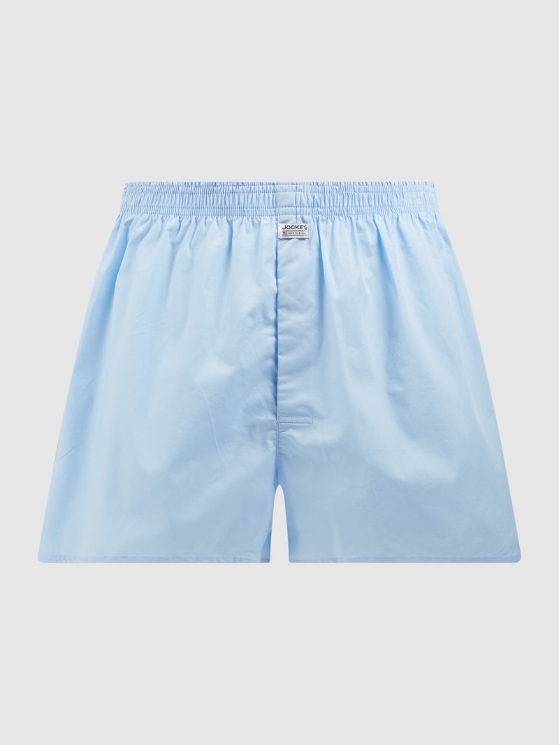 Boxershorts aus Baumwolle in hellblau