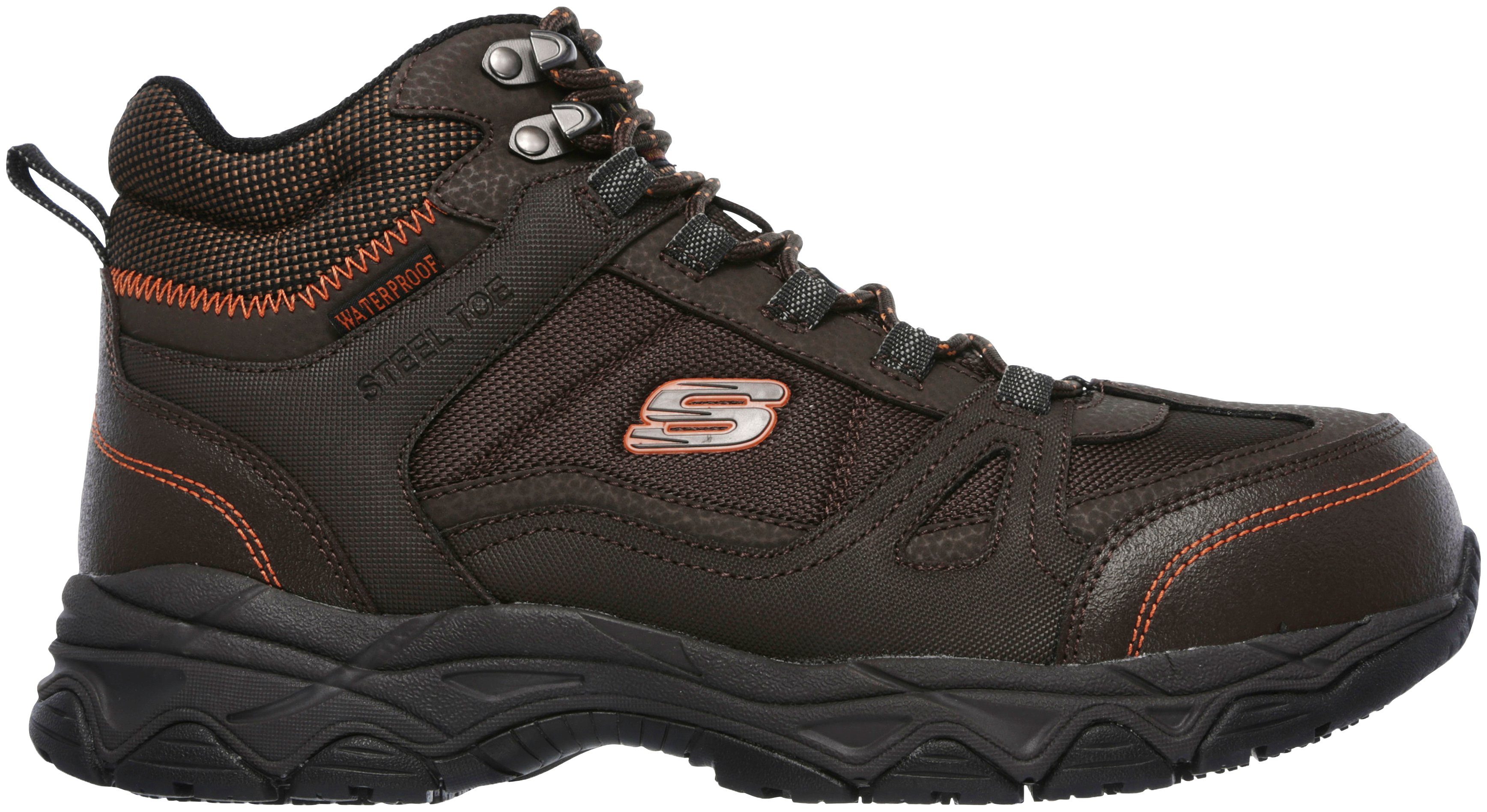 Skechers LEDOM Sicherheitsstiefel SB WR FO SRC, wasserfest und mit Air cooled Memory Foam Einlegesohle