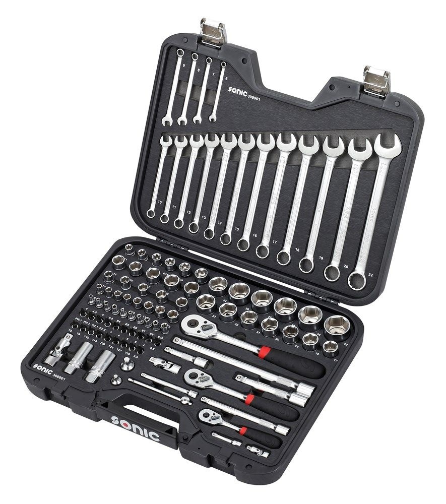 Estojo de ferramentas Sonic 309901 com conjunto de 99 peças