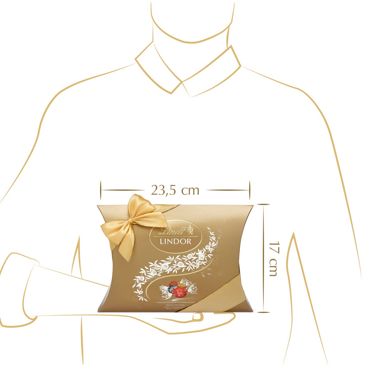LINDOR Kissenpackung Mischung, 323g