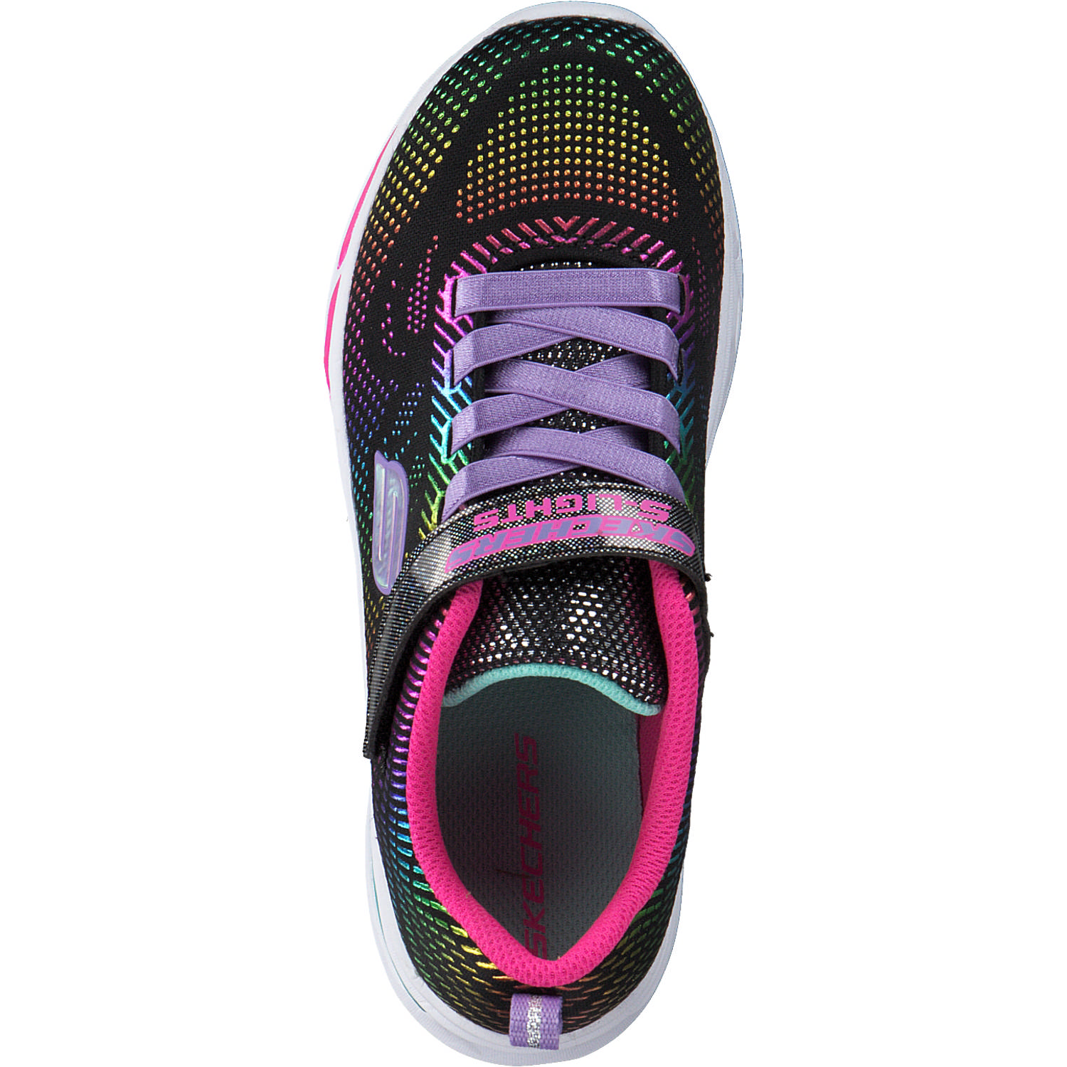 Skechers 10959L, Sneakers Low, Kinder, Schwarz (BKMT)