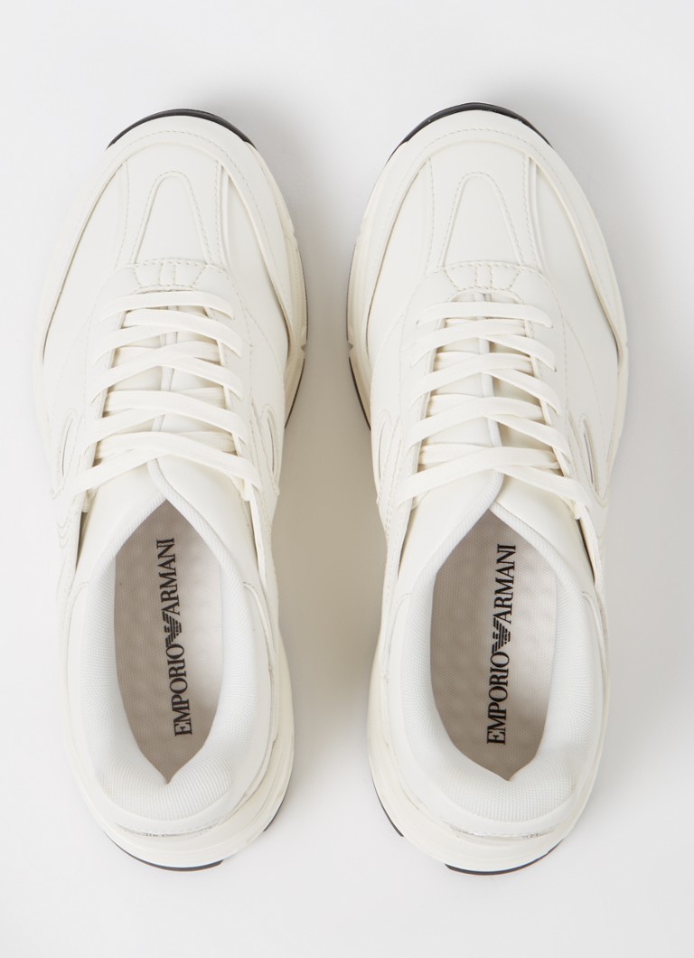 Trampki z logo Emporio Armani