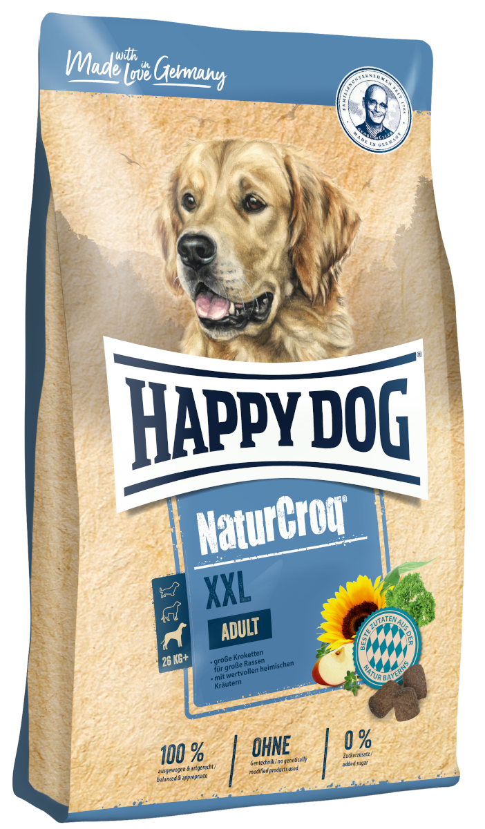 HAPPY DOG Hundetrockenfutter HAPPY DOG NaturCroq XXL 15 kg