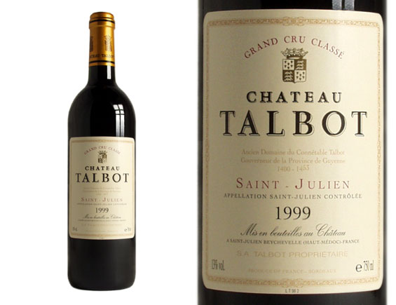 Château Talbot 1999 Bordeaux Saint-Julien