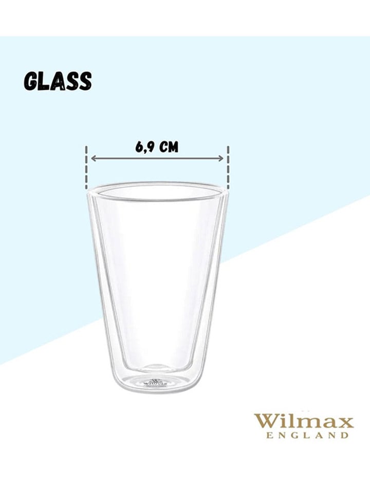 Wilmax 6er-Set: Gläser in Transparent - 150 ml günstig kaufen onesize
