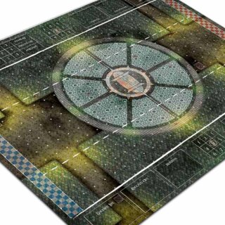 Neoprene Mat: Dark London Stadium 2,4` × 3' (73x92cm)