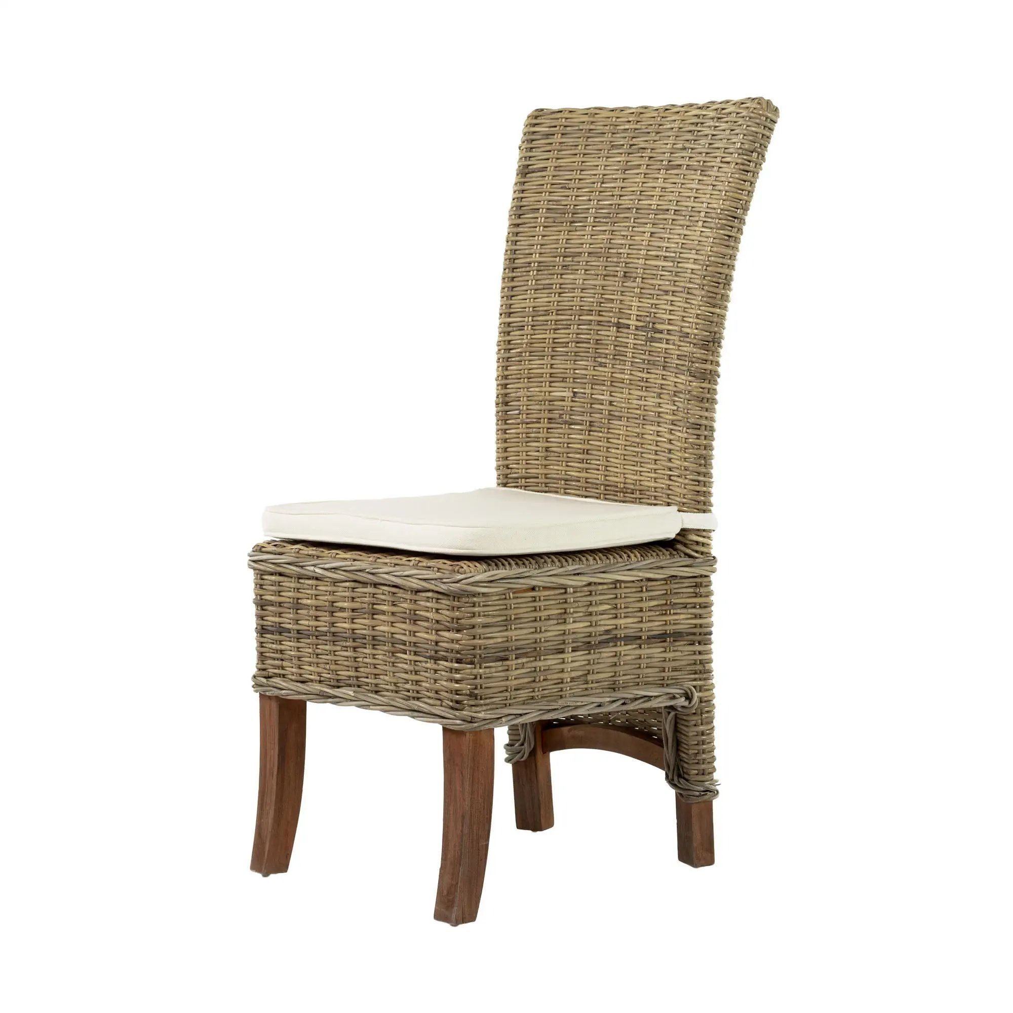 Novasolo Rattanstuhl Wickerworks (2er-Set Stühle, 2 St), Standard Rückenlehne, Salsa, Salsa Dining Stuhl (2er-Set)