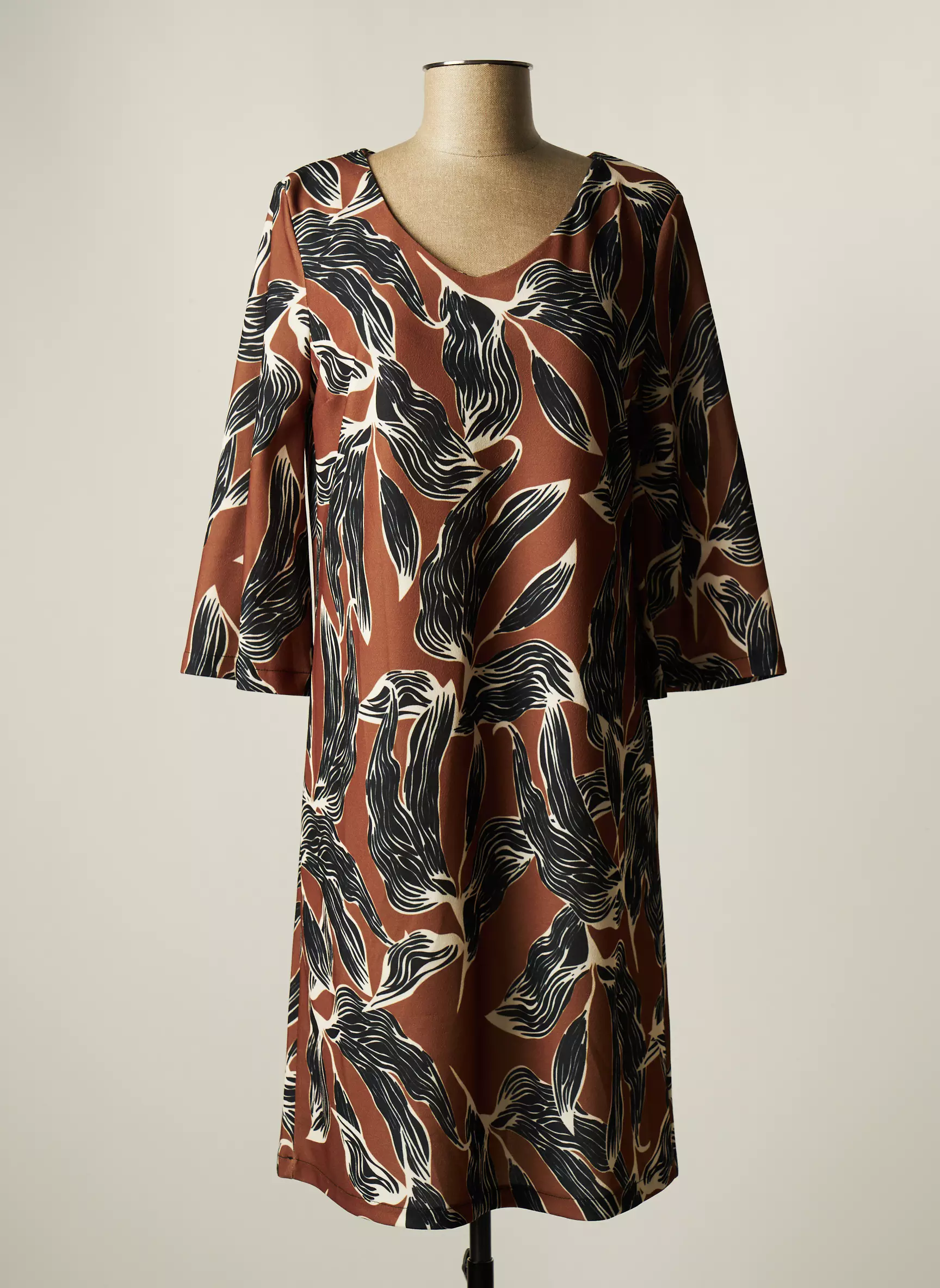 La Fee Maraboutee Robes Mi Longues Femme couleur marron
