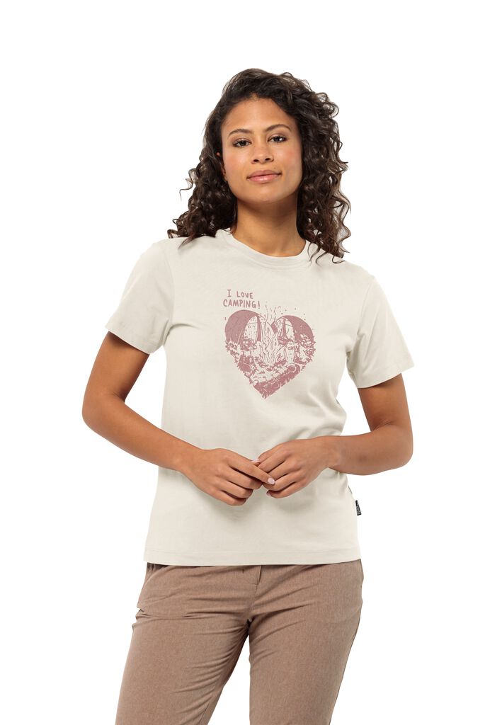 CAMPING LOVE T W T-Shirt aus Bio-Baumwolle Damen