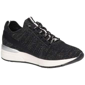 Tom Tailor Sneaker in schwarz