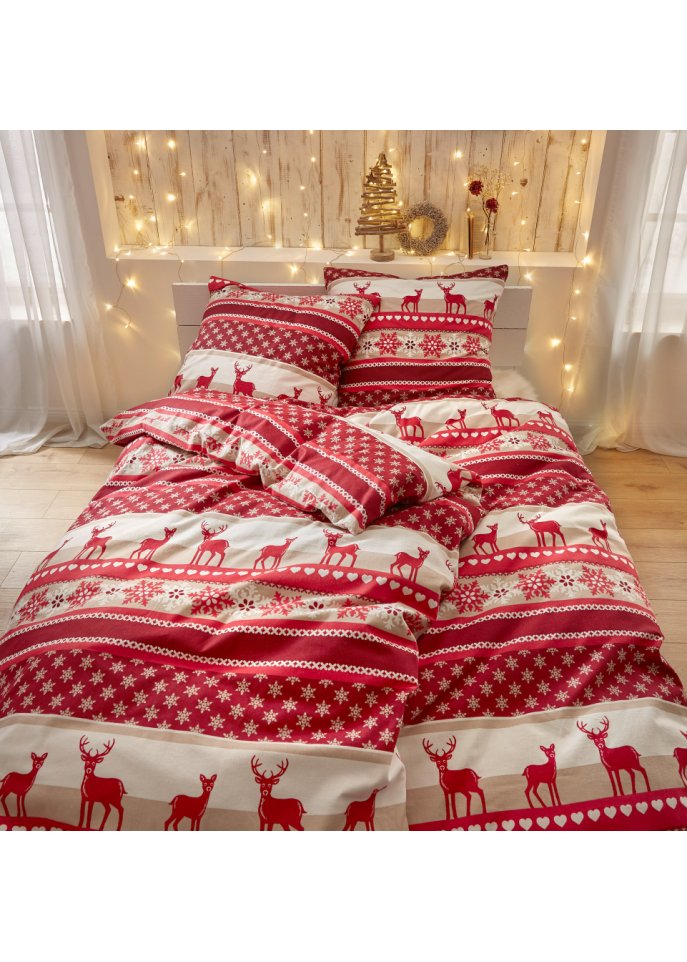Bettwäsche mit winterlichem Design