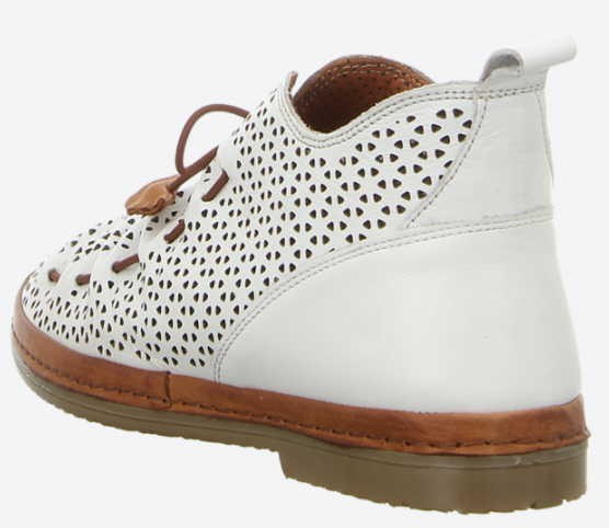 MANITU Klassische Slipper weiss Bei diesem formschönen Schuh der Marke M