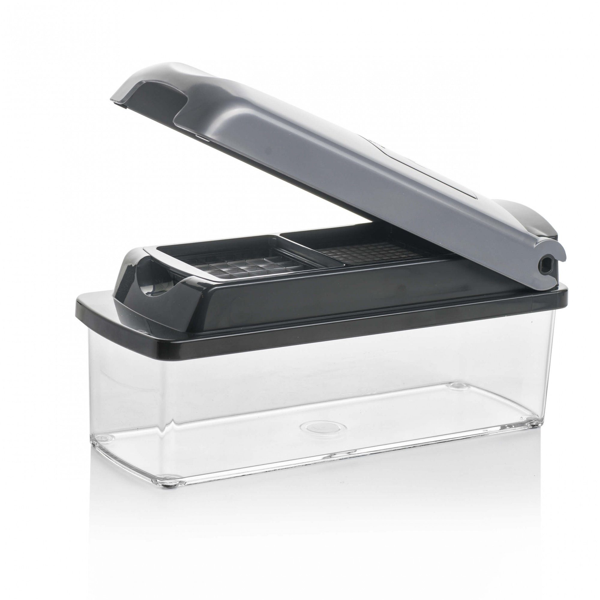 Genius Gemüseschneider Nicer Dicer Plus, Klingen aus extrem scharfem, gehärtetem Edelstahl in G-NOX-Qualität