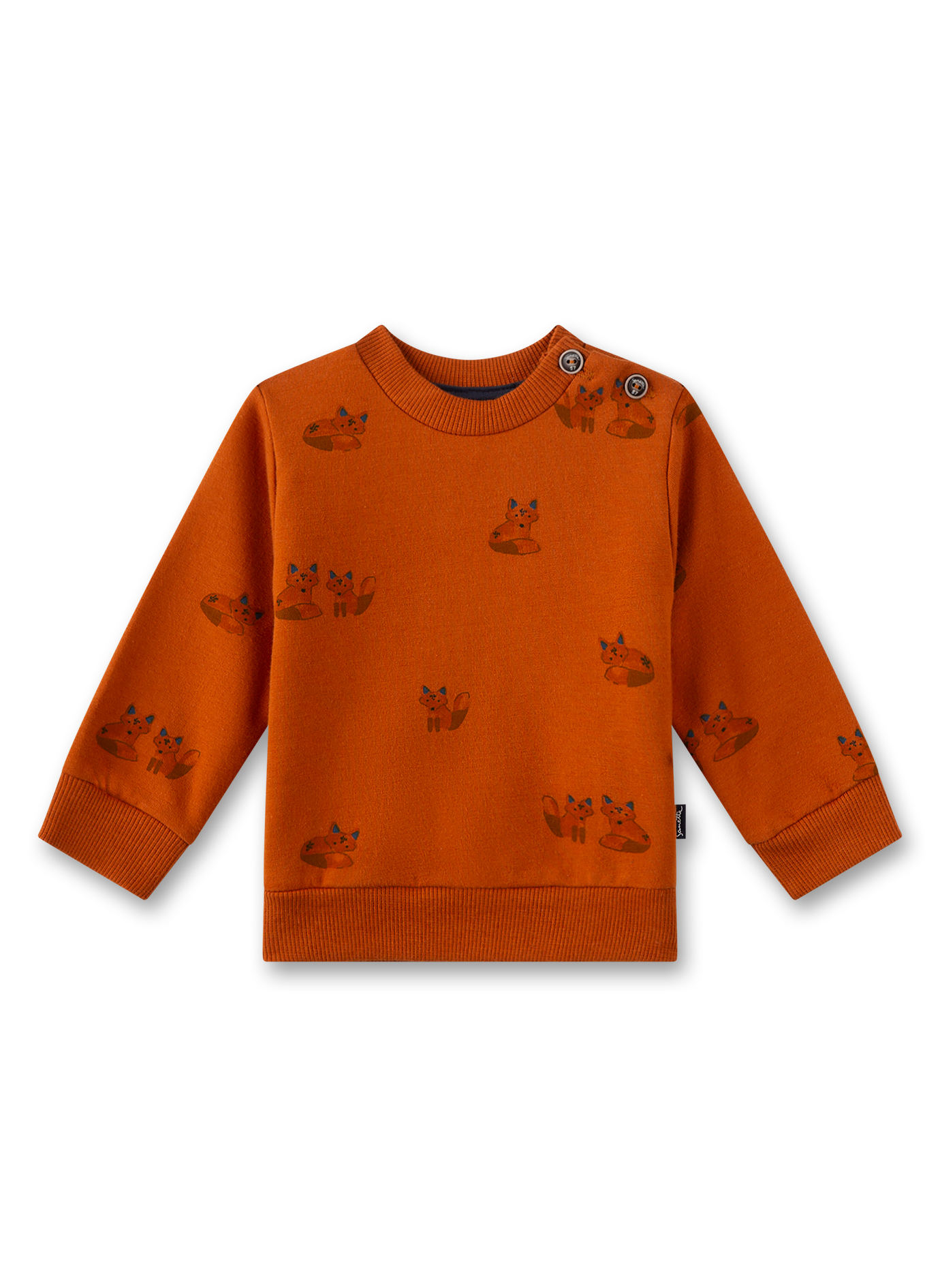 Jungen-Sweatshirt Orange