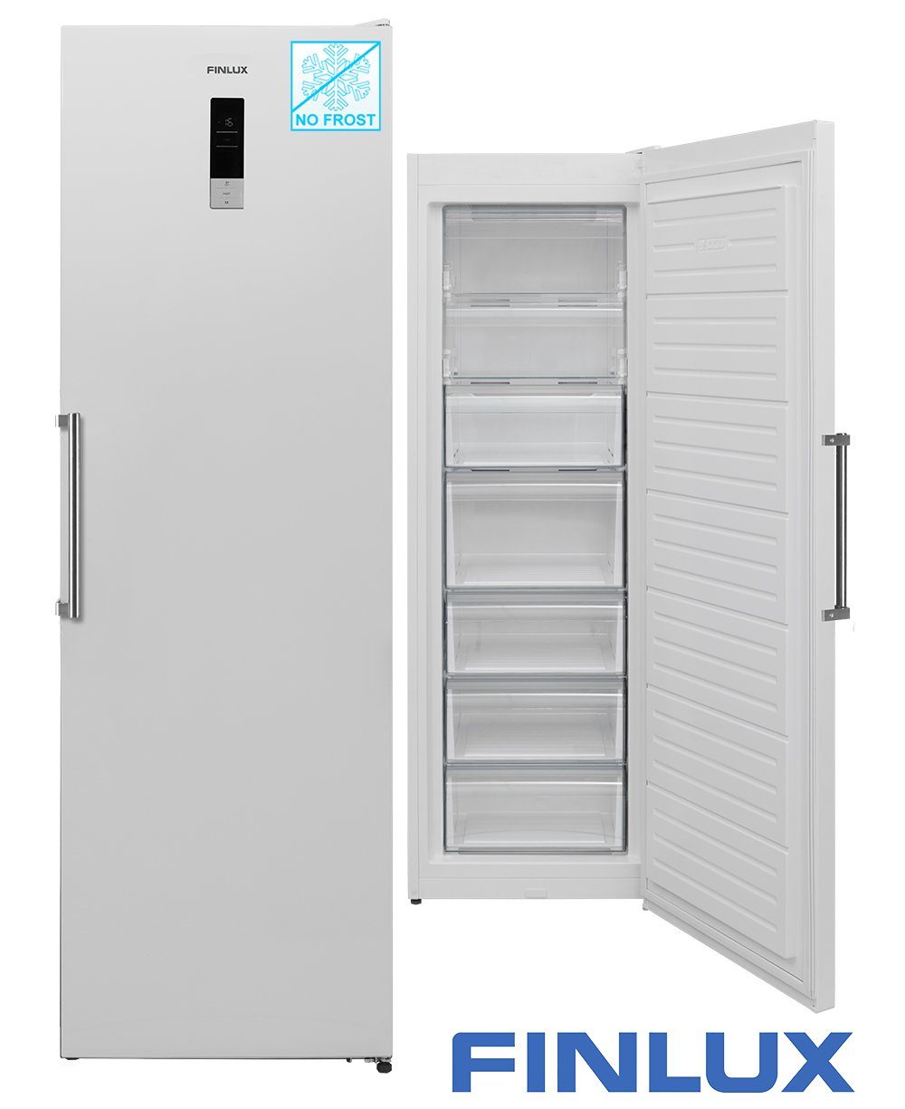 FINLUX Gefrierschrank FB SGSNF 280 WE, 186,0 cm hoch, 59,5 cm breit, NoFrost, Tür-offen-Alarm