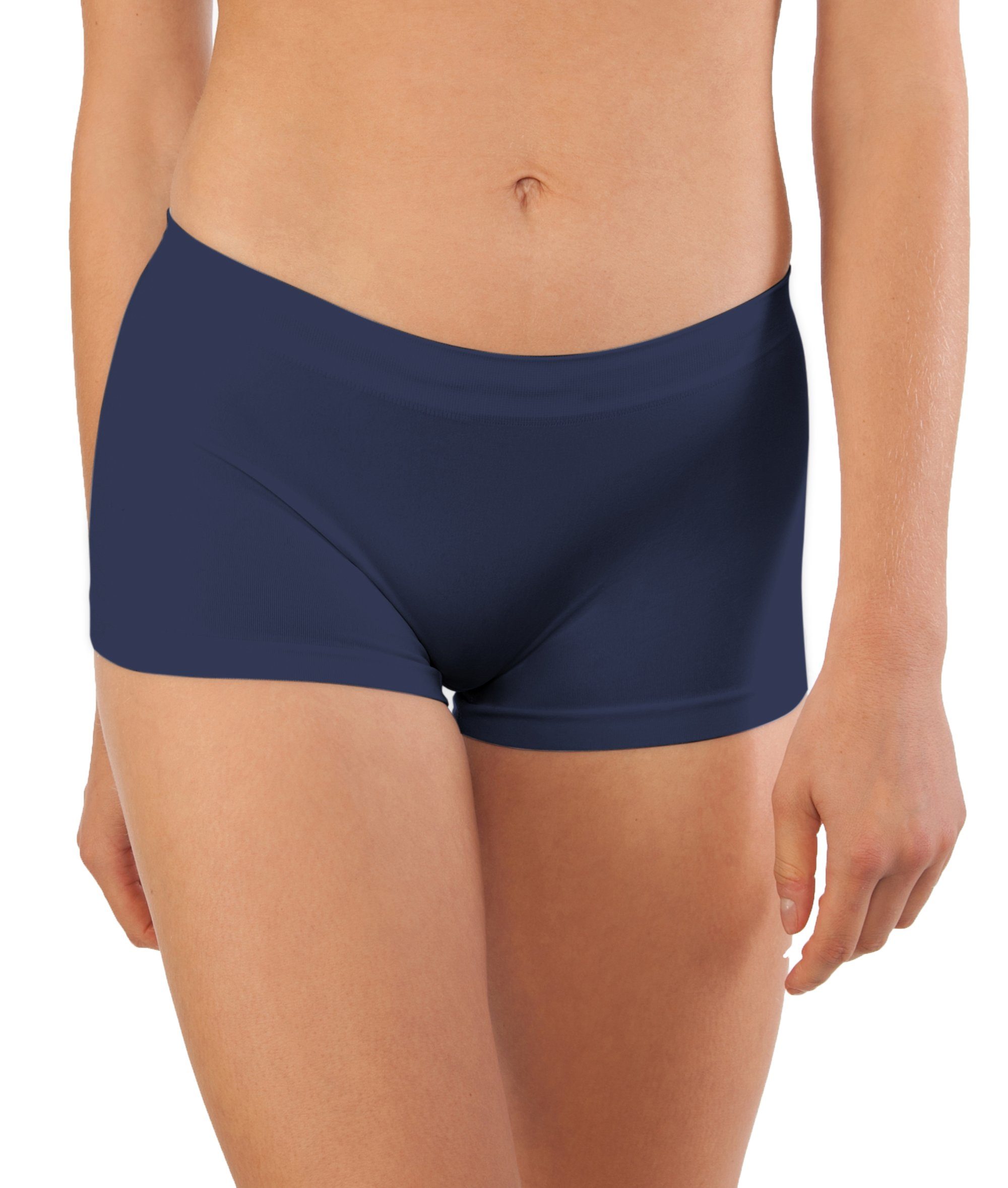 Fabio Farini Panty Damen Hotpants Unterhosen - Frauen Boxershorts Seamless (Spar-Set, 6-St) angenehmes Tragegefühl ohne Nähte, zufällig ausgewählte Farben