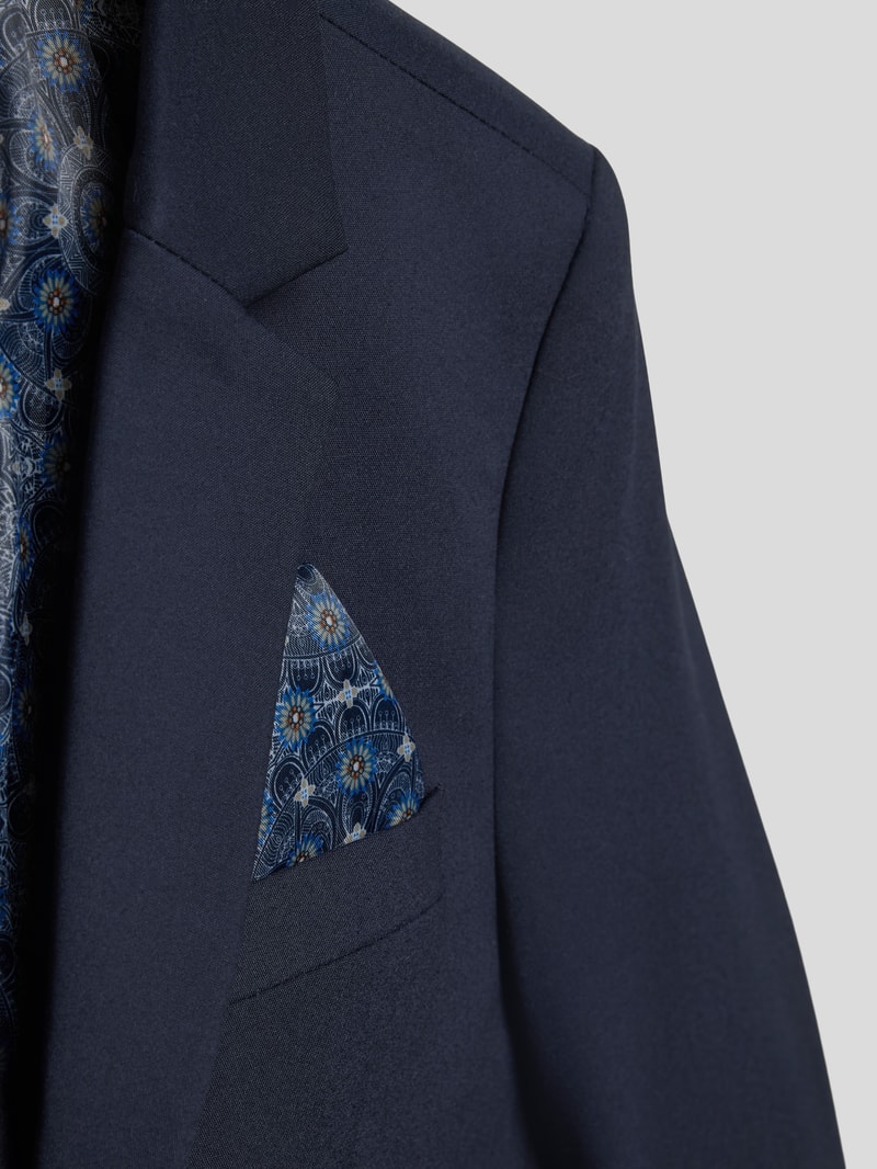 Sakko mit Pattentaschen in marineblau