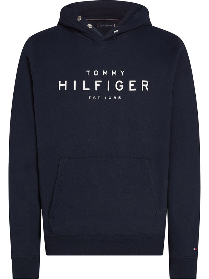 Tommy Hilfiger Hoodie in Dunkelblau günstig kaufen