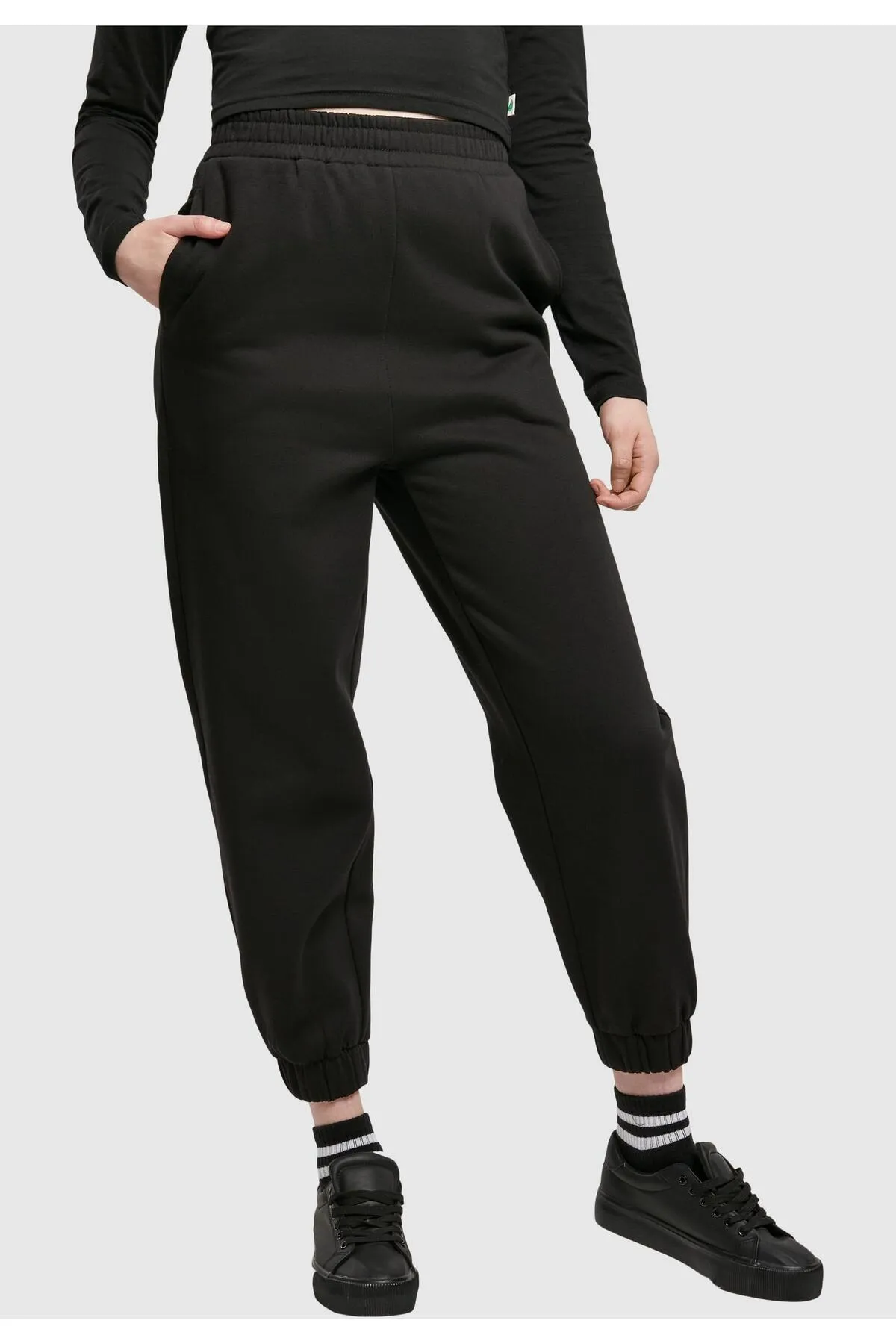 Urban Classics  Damen Ladies Organic Cotton Ballon Sweatpants