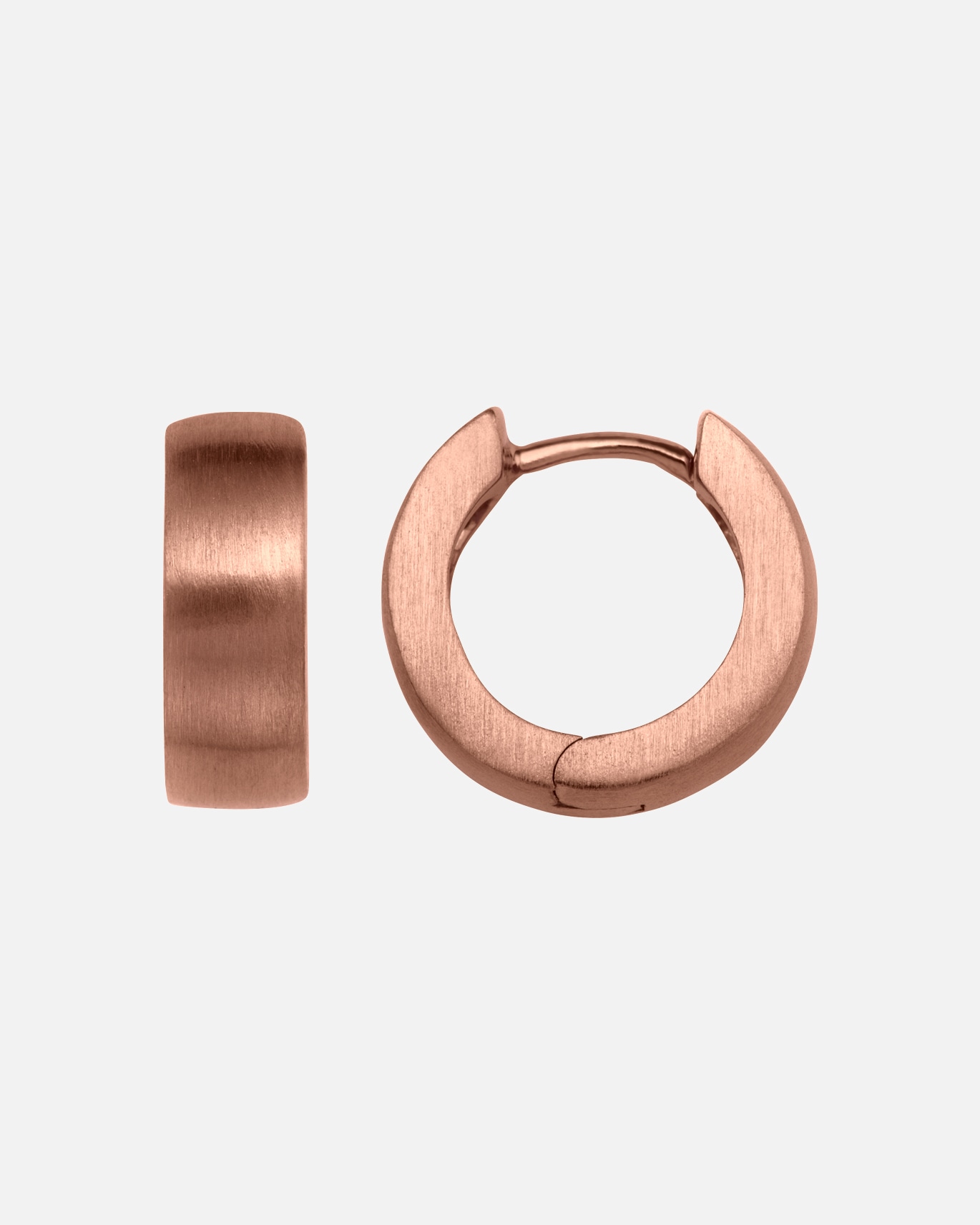 Heideman Rose Gold Hoop Earrings