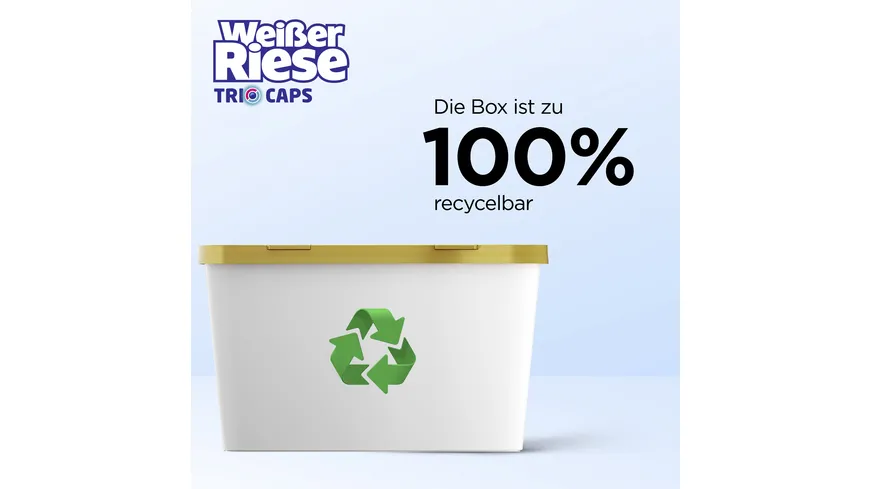 Weißer Riese Vollwaschmittel Universal Trio-Caps Floral Sensation Lotus 216 g