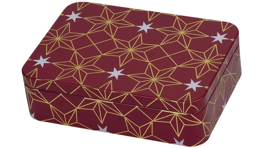 Gawol Trüffel- und Pralinendose Modern Yule 4x18,5x12,5cm
