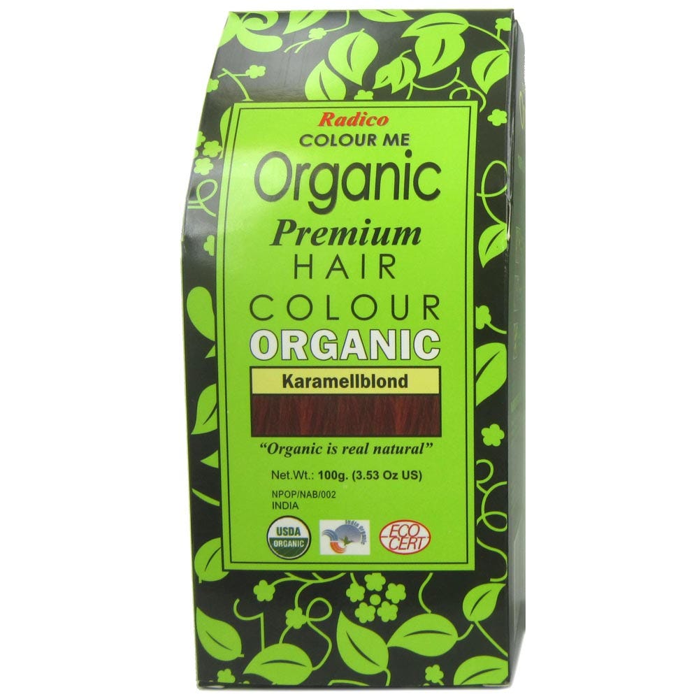 Radico Colour Me Organic Caramel Blonde 100 g