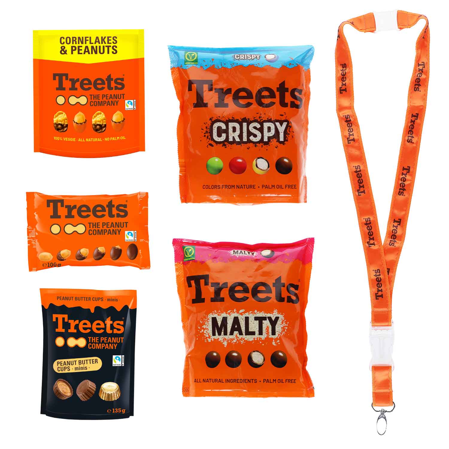 Treets - The Peanut Company-Box 952g