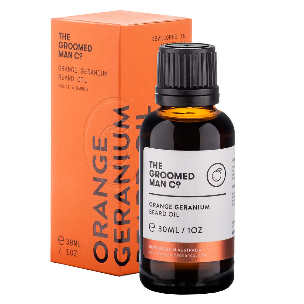 The Groomed Man Orange Geranium Beard Oil 30 ml