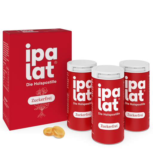 IPALAT Halspastillen zuckerfrei  120 St  Pastillen