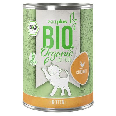 Sparpaket Zooplus Bio Kitten 12 x 400 g