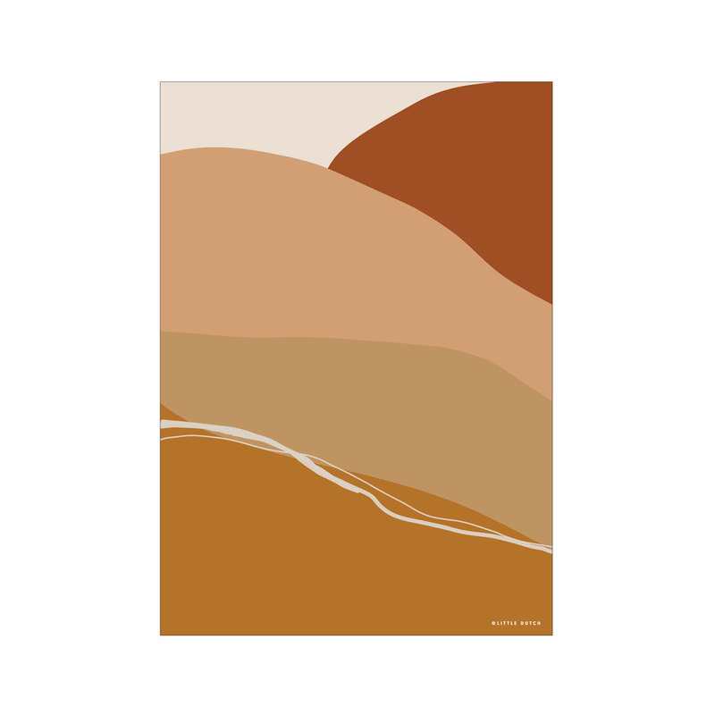 Poster horizon Rust A3 Little Dutch