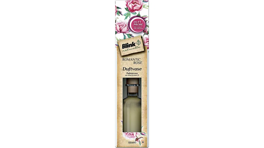 Blink Naturelle Duftvase Romantic Rose 100 ml