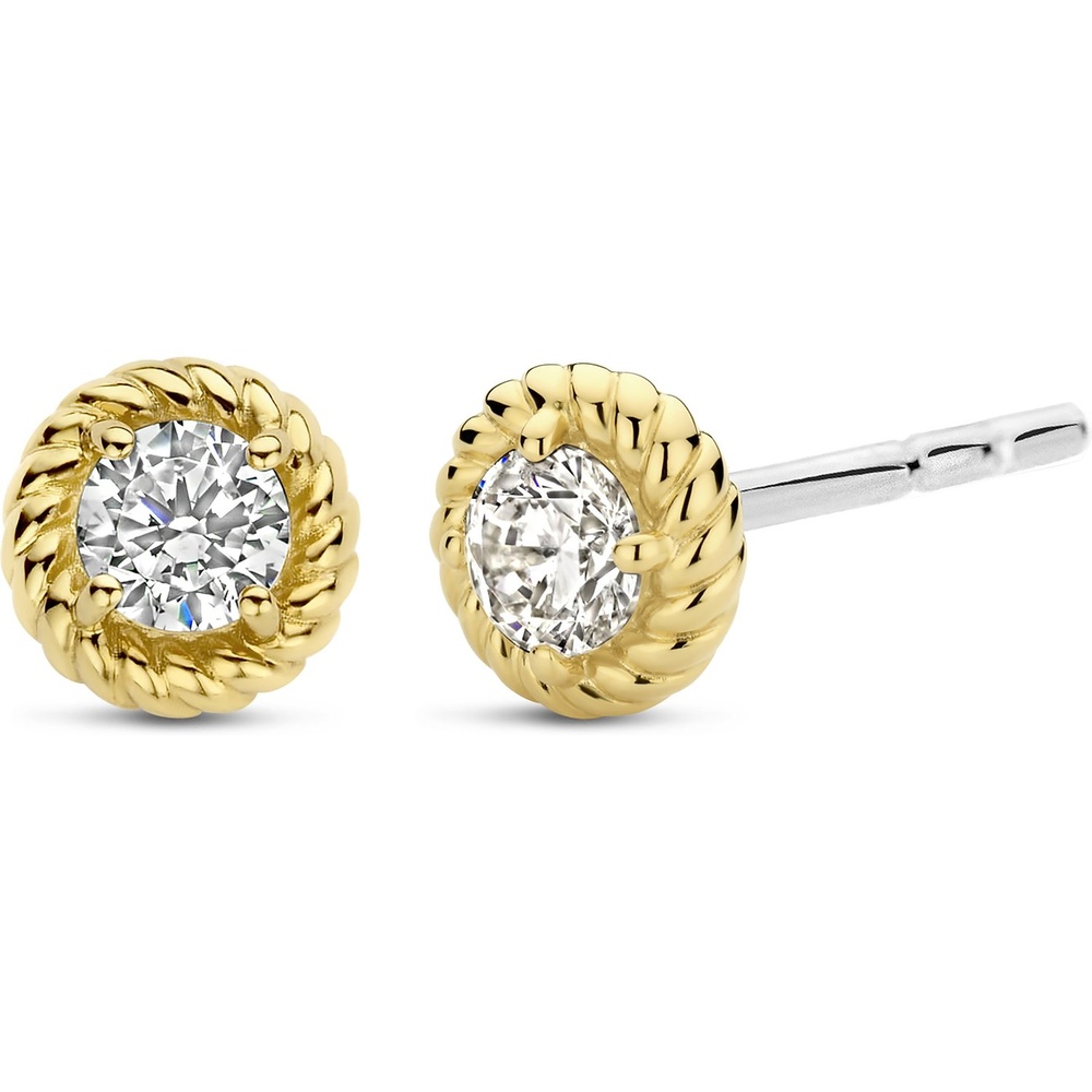 TI SENTO - Milano Boucles d'oreilles à fermoir à poussette 925 Argent Boucles d'oreilles