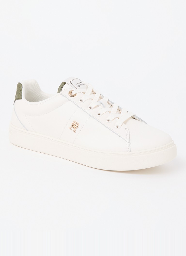 Teniși din piele Tommy Hilfiger cu vârf înalt