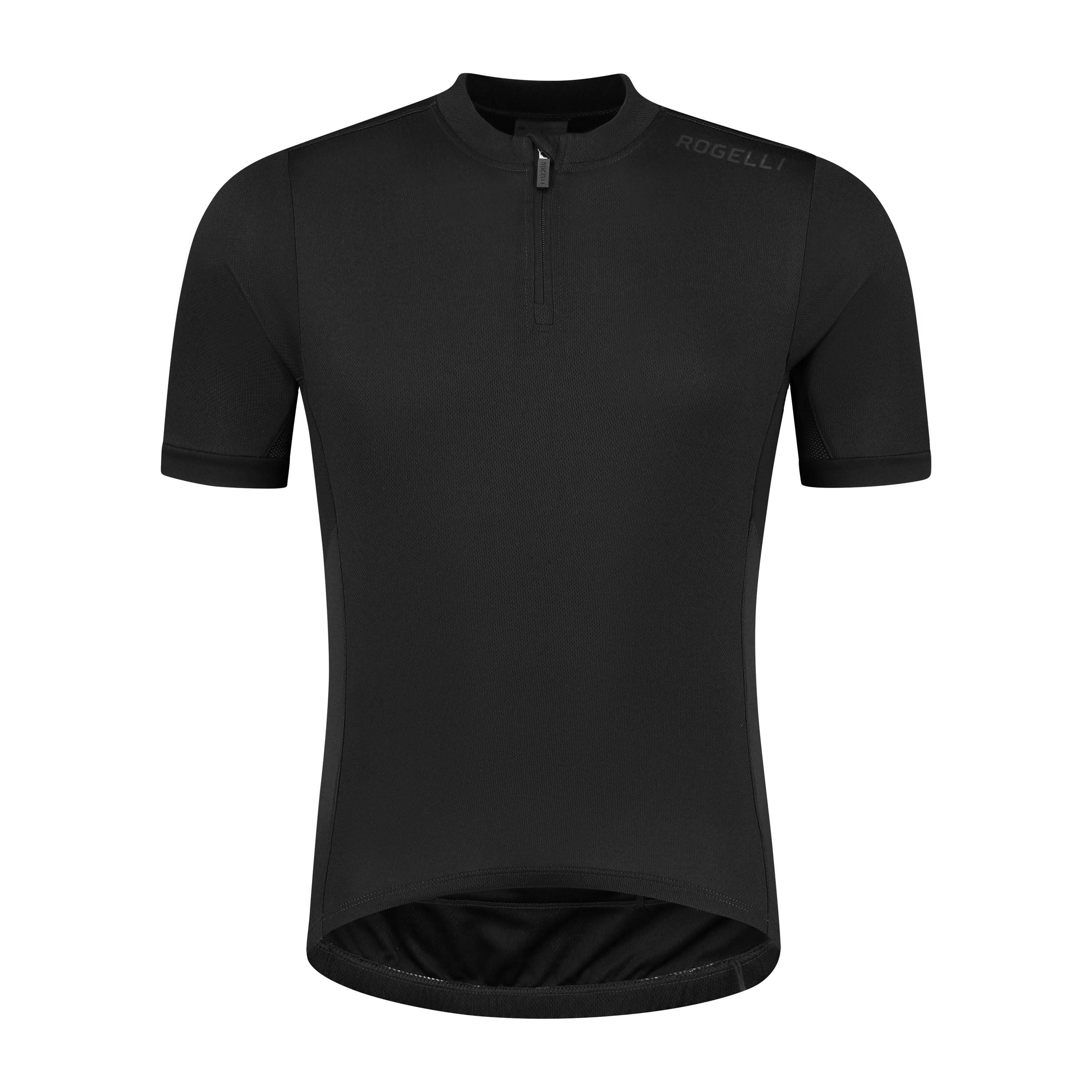 Rogelli Core Black Herren Radtrikot